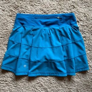 Lululemon sz2 tall teal blue gently used